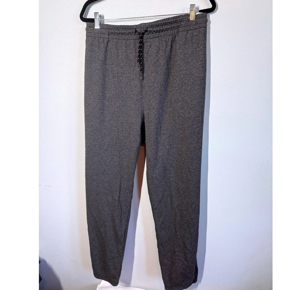 NWT Old Navy Mens 3XLT Dynamic Fleece Heather Gray Athletic Jogger 4 Way Stretch